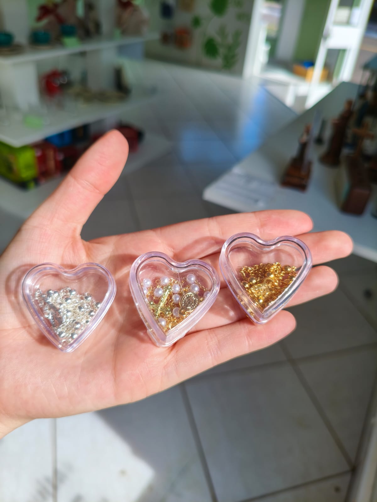 Colar Terço em Inox – 3 Cores